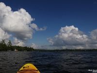 25982RoCrLe - Vacationing at the cottage - Kayaking along Sturgeon Lake   Each New Day A Miracle  [  Understanding the Bible   |   Poetry   |   Story  ]- by Pete Rhebergen